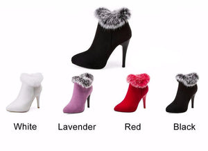 Winter Fur Ankle Boots - Jubicka