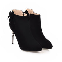 Bow Tie Ankle Boots - Jubicka