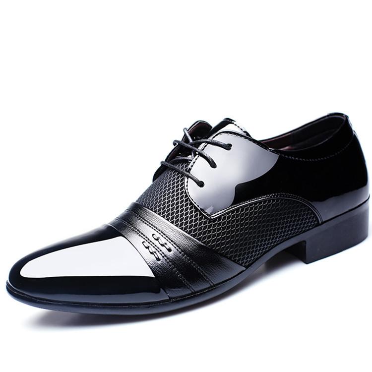 Men's Oxford Business Leather Shoes - Jubicka