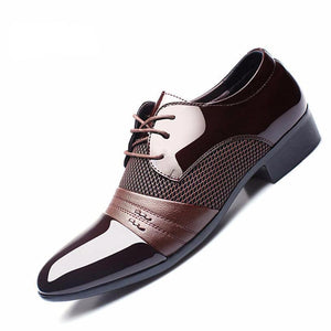 Men's Oxford Business Leather Shoes - Jubicka
