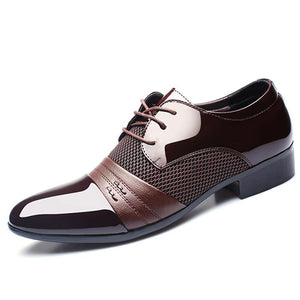 Men's Oxford Business Leather Shoes - Jubicka